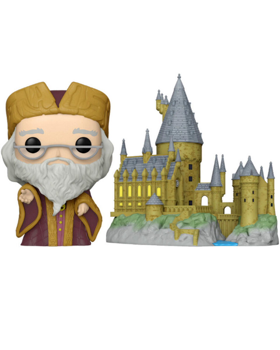 Albus Dumbledore mit Hogwarts Funko POP! Figur ★ von Karneval Universe