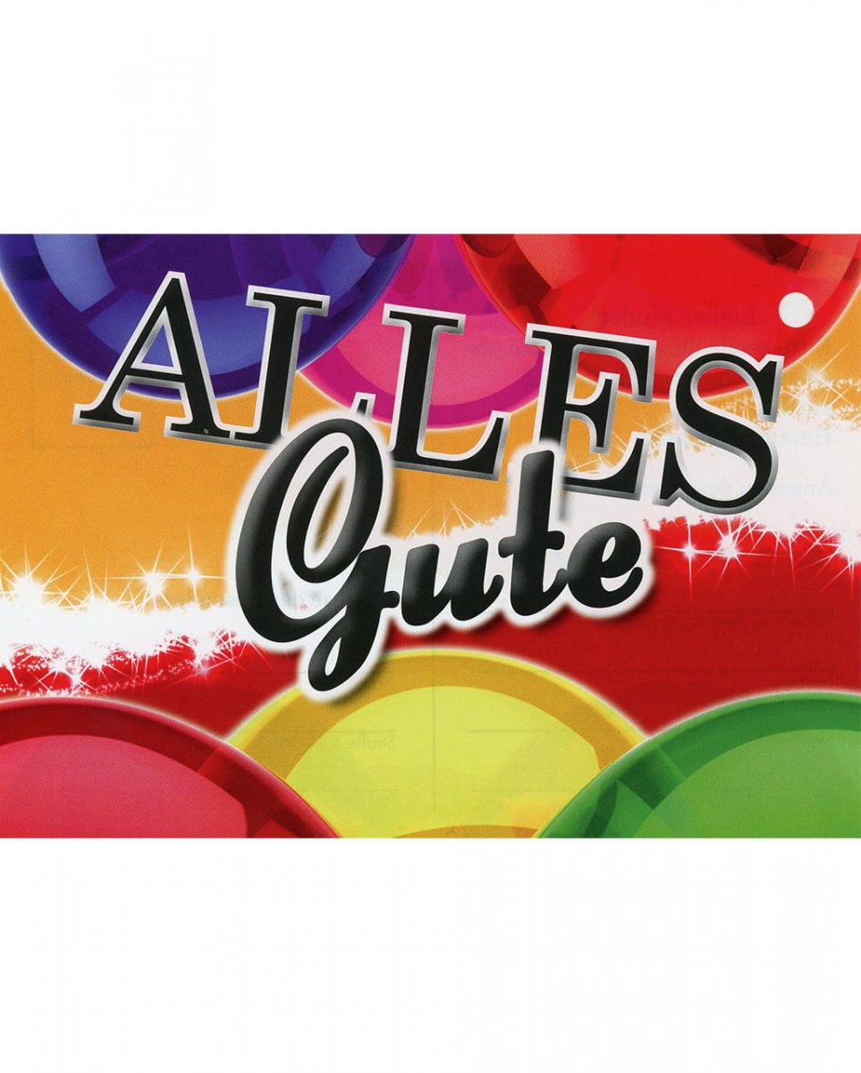 Alles Gute Ballon-Grußkarten ✮ kaufen Alles Gute Ballon-Grußkarten ✮ kaufen von Karneval Universe