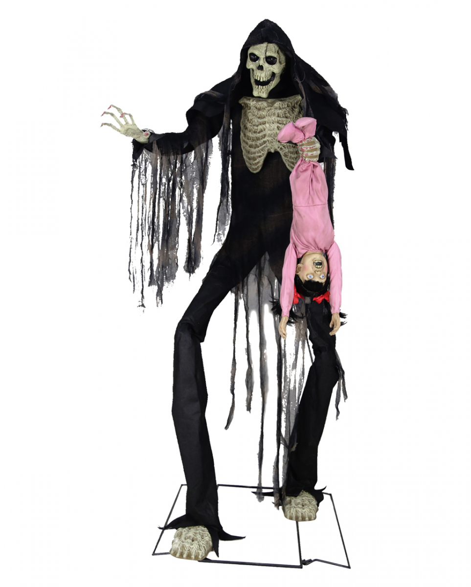 Animatronic großes Skelett mit Kind ➔ bestellen von Karneval Universe
