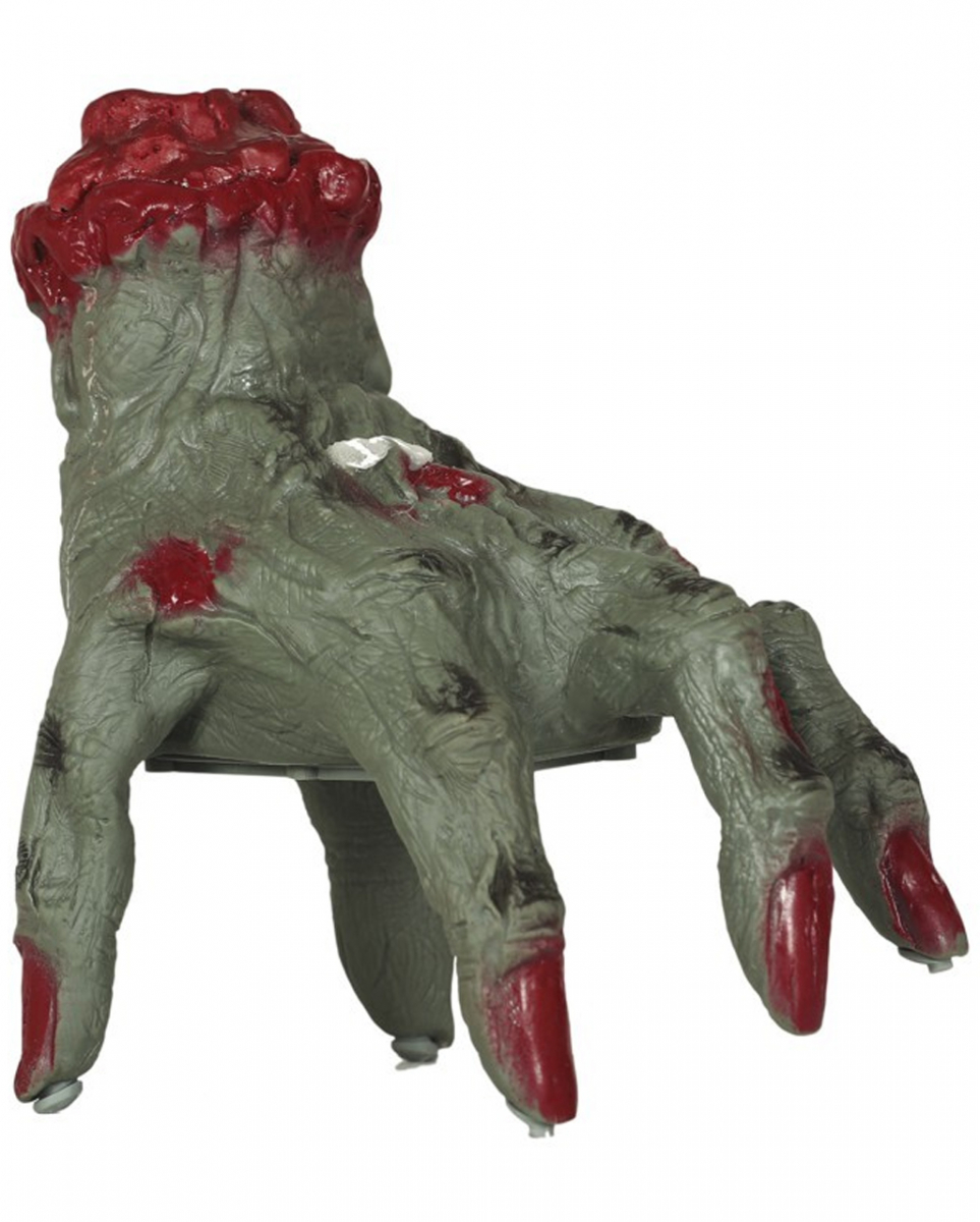 Animierte Zombie Hand mit Sound Grusel Animatronic von Karneval Universe
