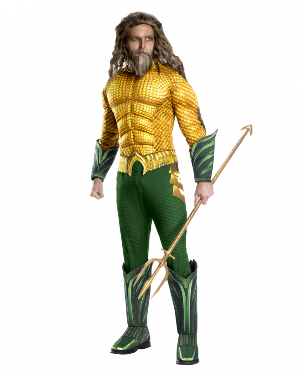 Aquaman Muskel Männerkostüm Deluxe bestellen One Size 48-54 von Karneval Universe