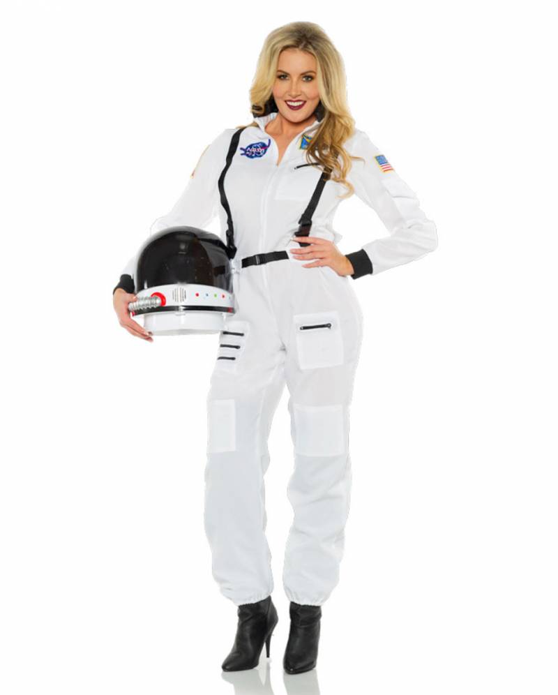 Astronauten Overall Frauenkostüm für Fasching ✯ M von Karneval Universe