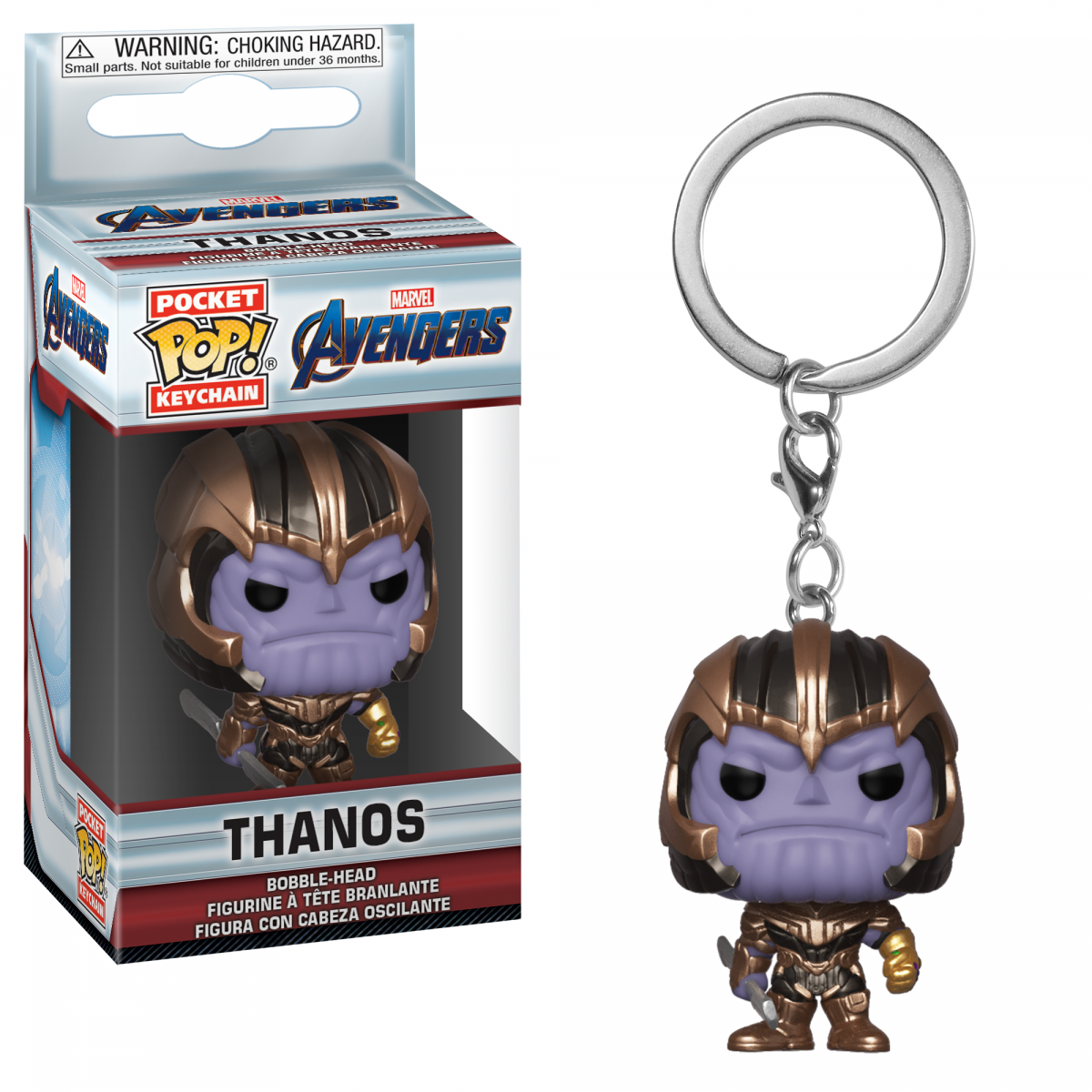 Avengers Endgame - Thanos Funko POP! Keychain ➔ von Karneval Universe
