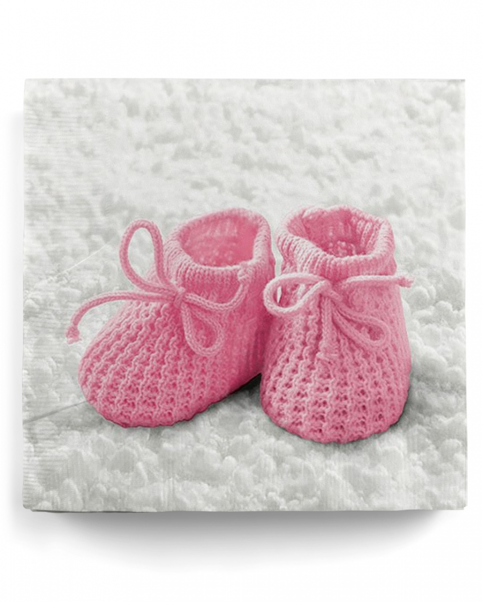 Babyschuhe Baby Girl Servietten 20 St. Babyschuhe Baby Girl Servietten 20 St. von Karneval Universe