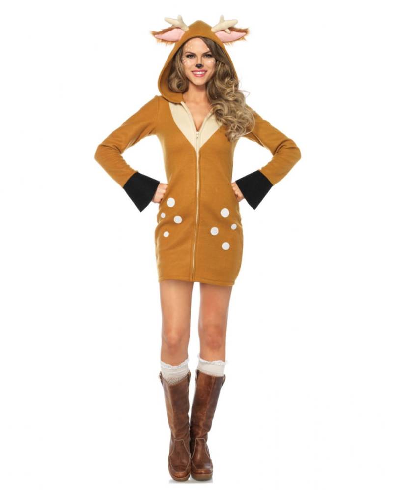 Bambi Reh Kostüm für Damen  für Fasching M von Karneval Universe