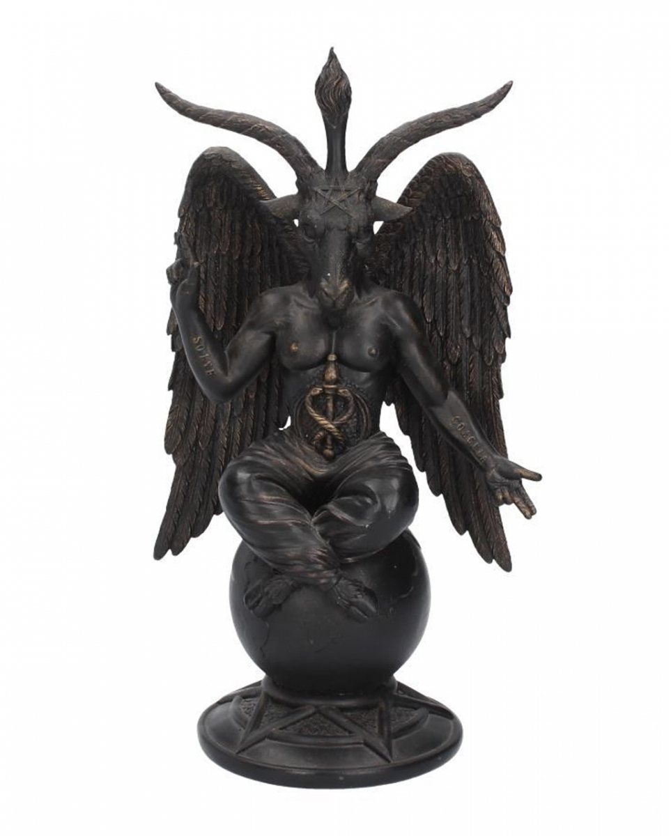 Baphomet Antik Figur mit Ornamente ★ Baphomet Antik Figur mit Ornamente ★ von Karneval Universe