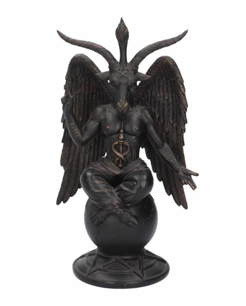 Baphomet Antik Figur mit Ornamente ★ von Karneval Universe