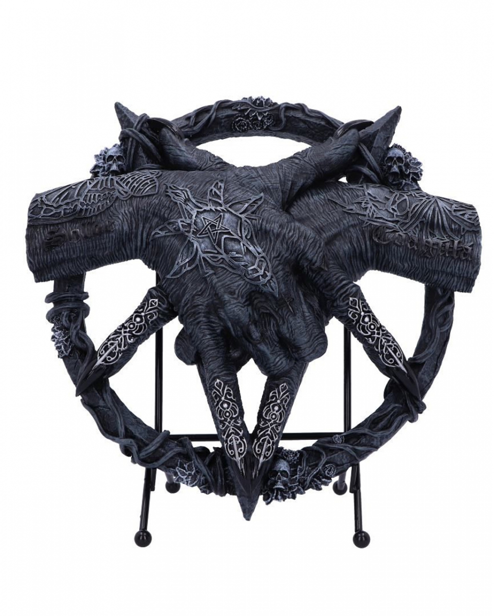 Baphomet Hände mit Pentagramm Ornament ordern ✪ von Karneval Universe