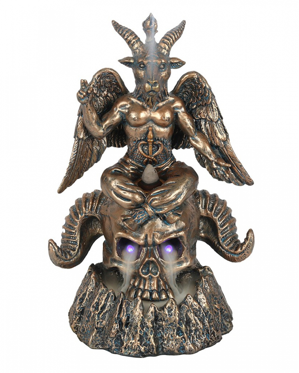Baphomet Räucherkegel Figur mit LED ★ Baphomet Räucherkegel Figur mit LED ★ von Karneval Universe