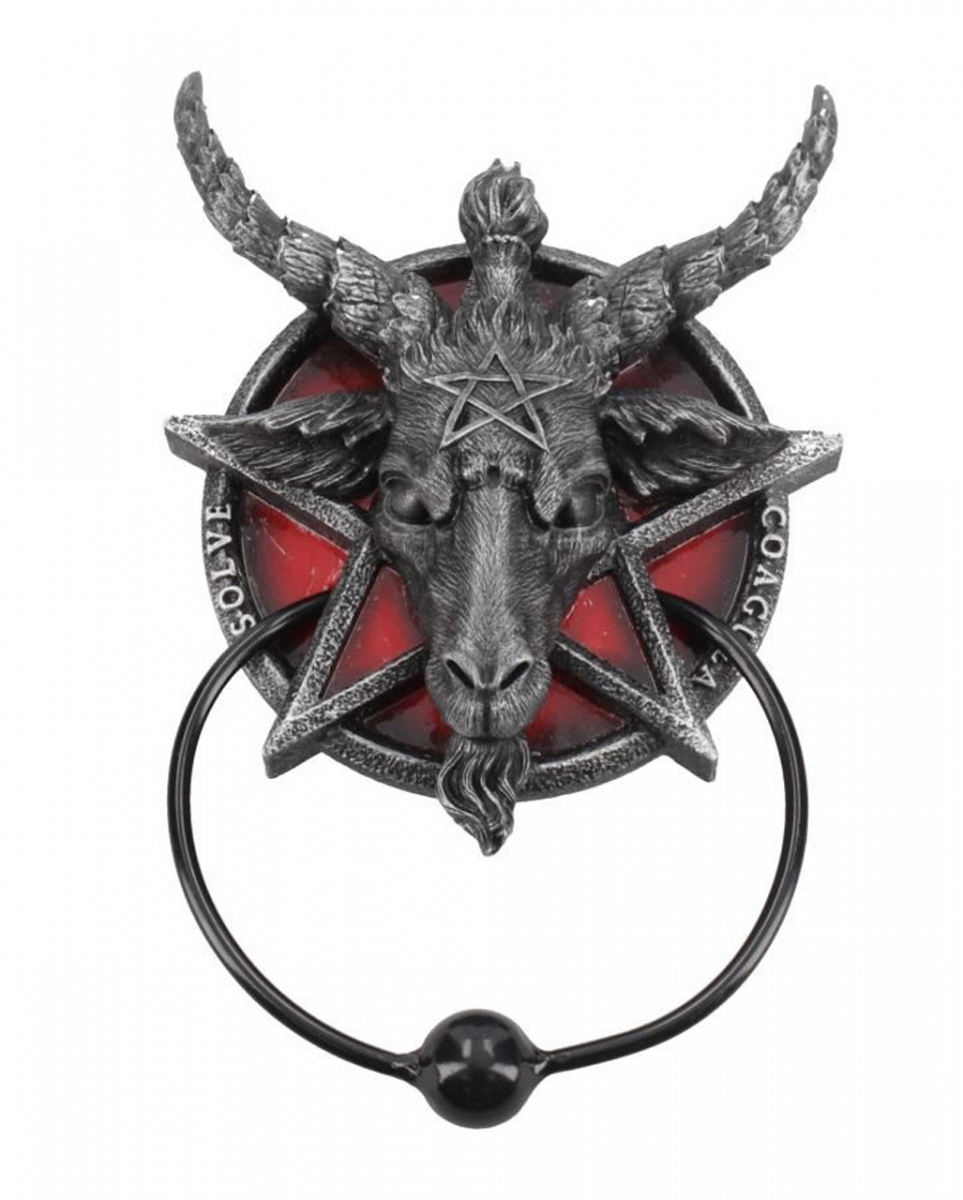 Baphomet Türklopfer für Halloween Baphomet Türklopfer für Halloween von Karneval Universe