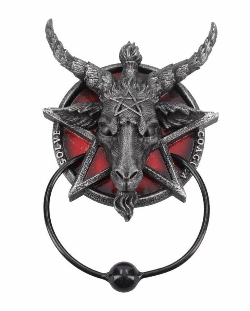 Baphomet Türklopfer für Halloween von Karneval Universe
