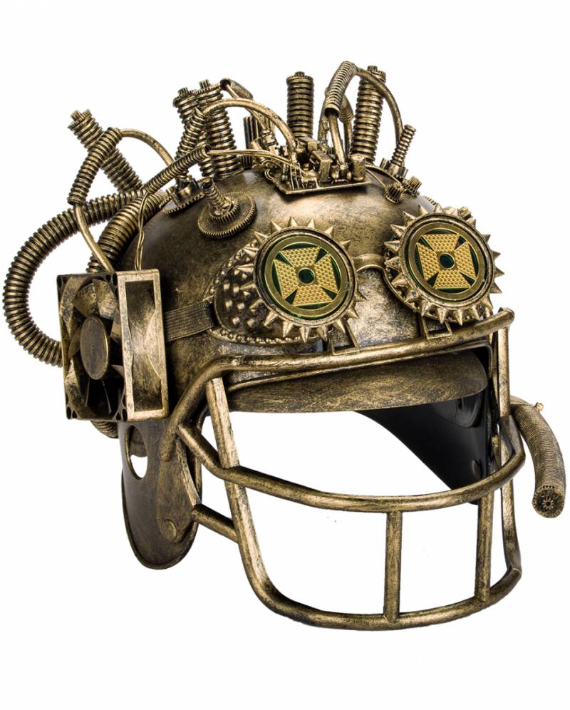 Baseball Steampunk Helm  Kostümaccessoire von Karneval Universe
