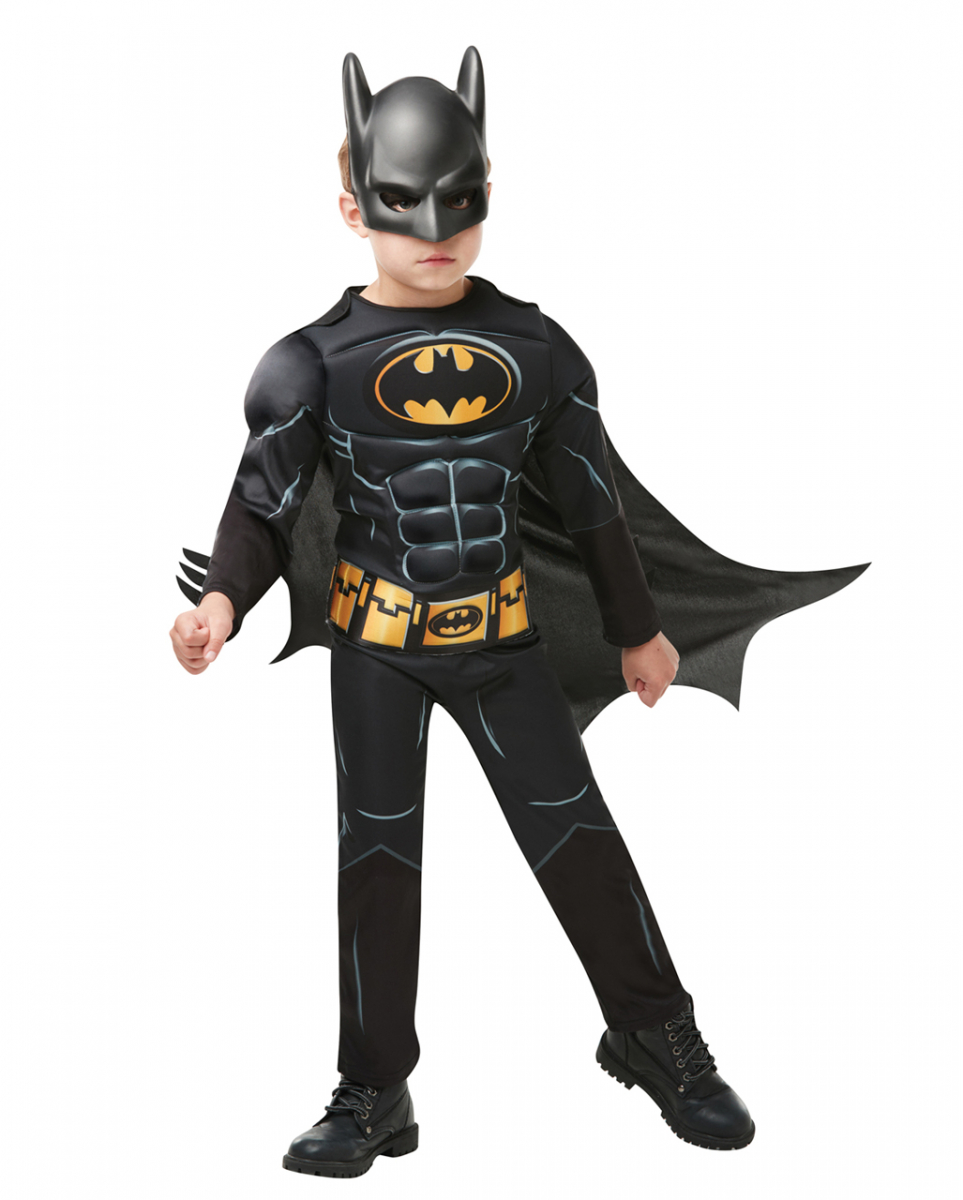 Batman Kostüm für Kinder  HIER online kaufen! L/128 von Karneval Universe