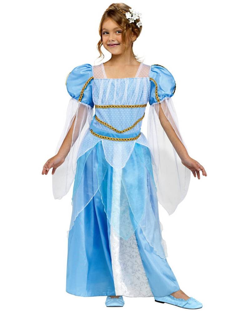 Blaues Prinzessin Kostüm   Märchenprinzessin Kostüm Blau L von Karneval Universe