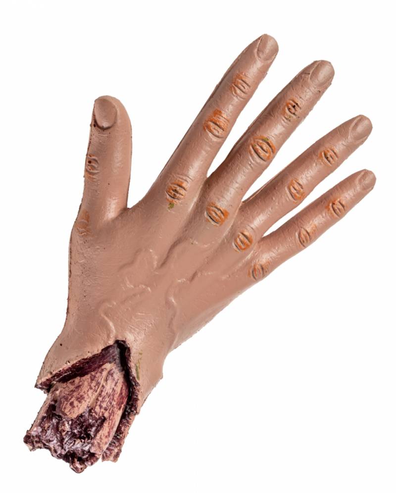 Blutige Hand eines Zombies für Halloween von Karneval Universe