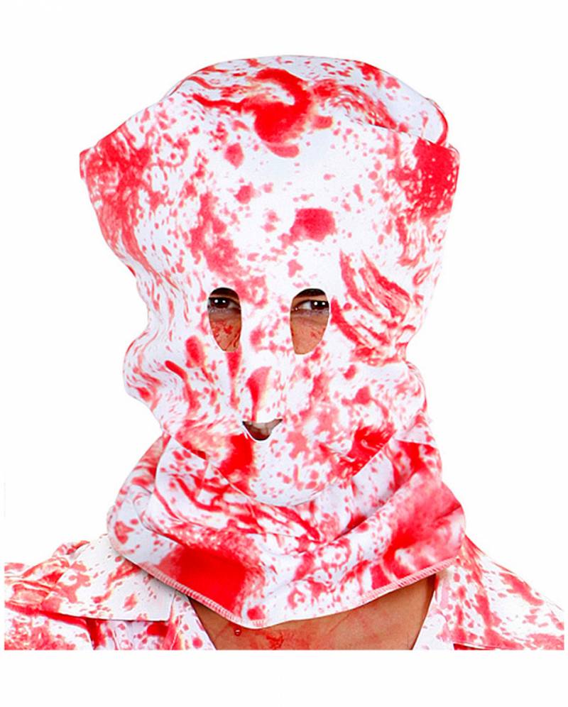 Blutige Kapuzen Maske  Henkers Kapuze  Hinrichtungs Kapuze von Karneval Universe