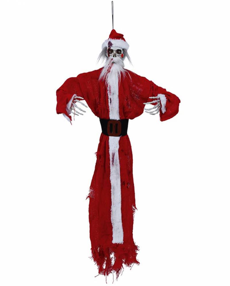 Blutiger Skelett Nikolaus mit Bewegung 90cm ➤ von Karneval Universe