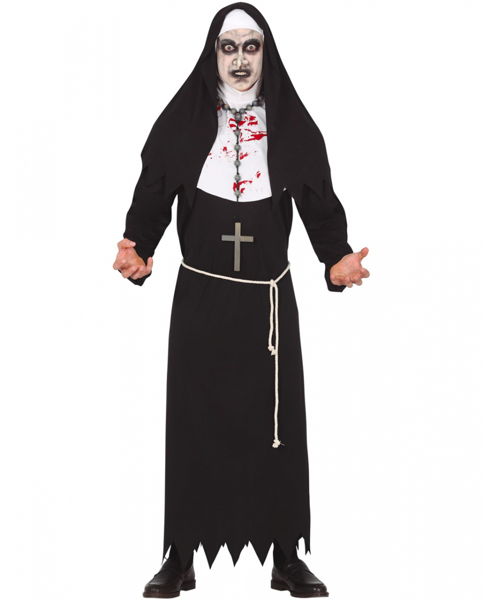 Blutiges Nonnen Herren Kostüm bestellen L von Karneval Universe