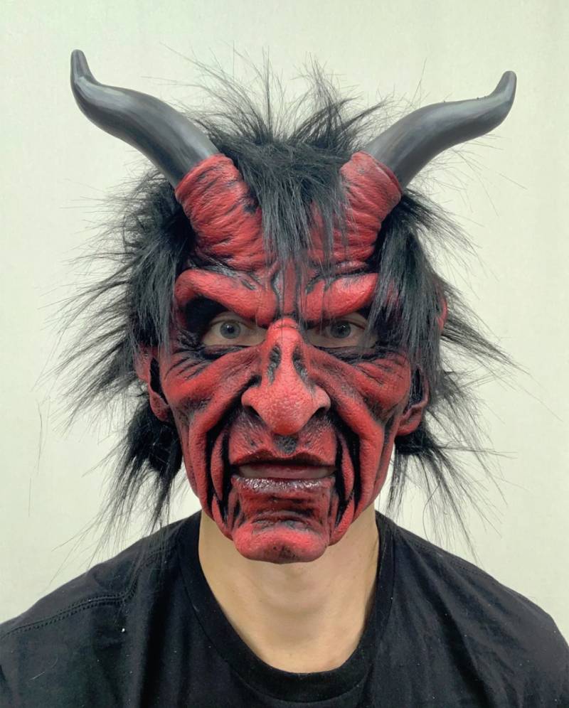 Böser Teufel Maske  Kostüm-Accessoire von Karneval Universe