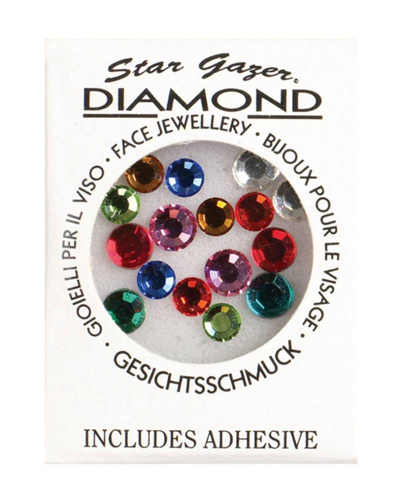 Bunte Glitzersteine   Stargazer Face Diamonds von Karneval Universe
