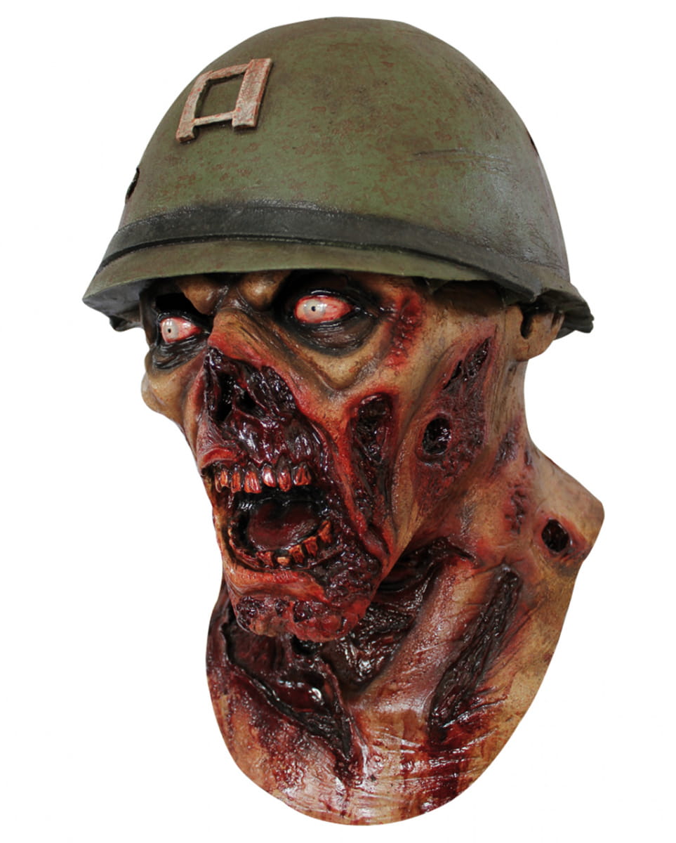 Captain Lester Zombie Maske Horror Maske von Karneval Universe