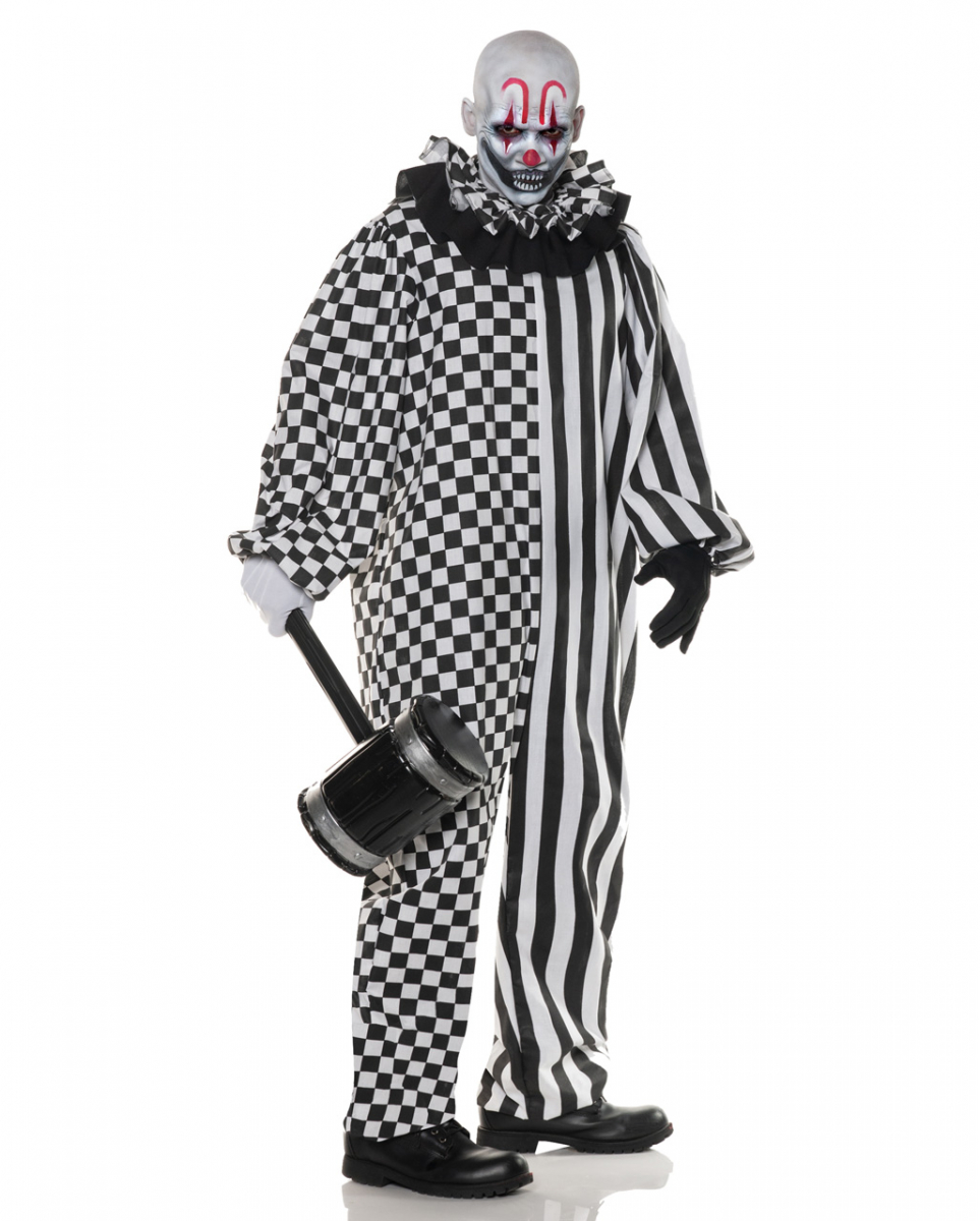 Chaos Zirkus Clown Kostüm als Halloween Kostüm XXL von Karneval Universe