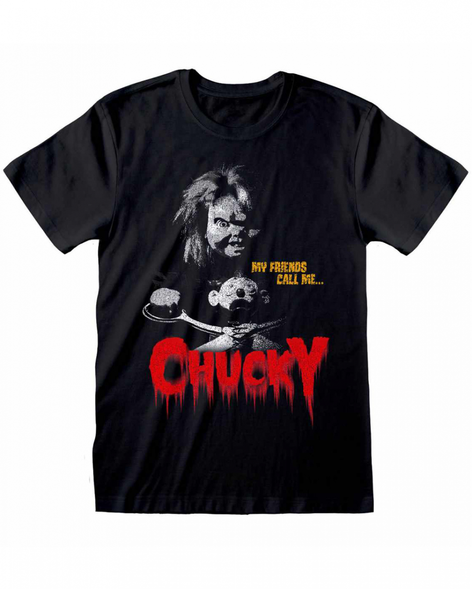 Childs Play - My Friends Call Me Chucky T-Shirt ❤ XXL von Karneval Universe