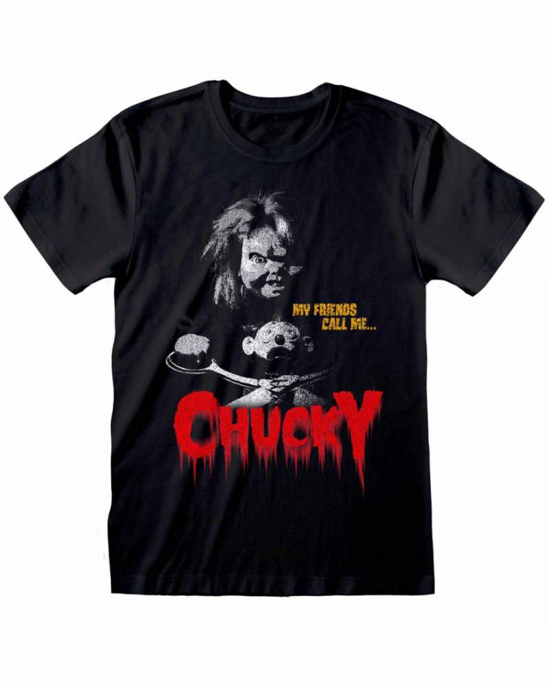 Childs Play - My Friends Call Me Chucky T-Shirt ❤ XXL von Karneval Universe
