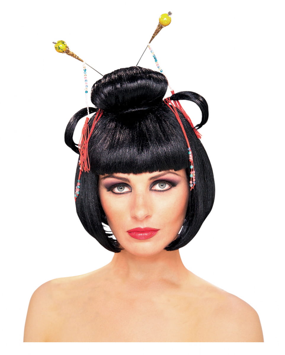 China Lady Perücke als Geisha Perücke von Karneval Universe