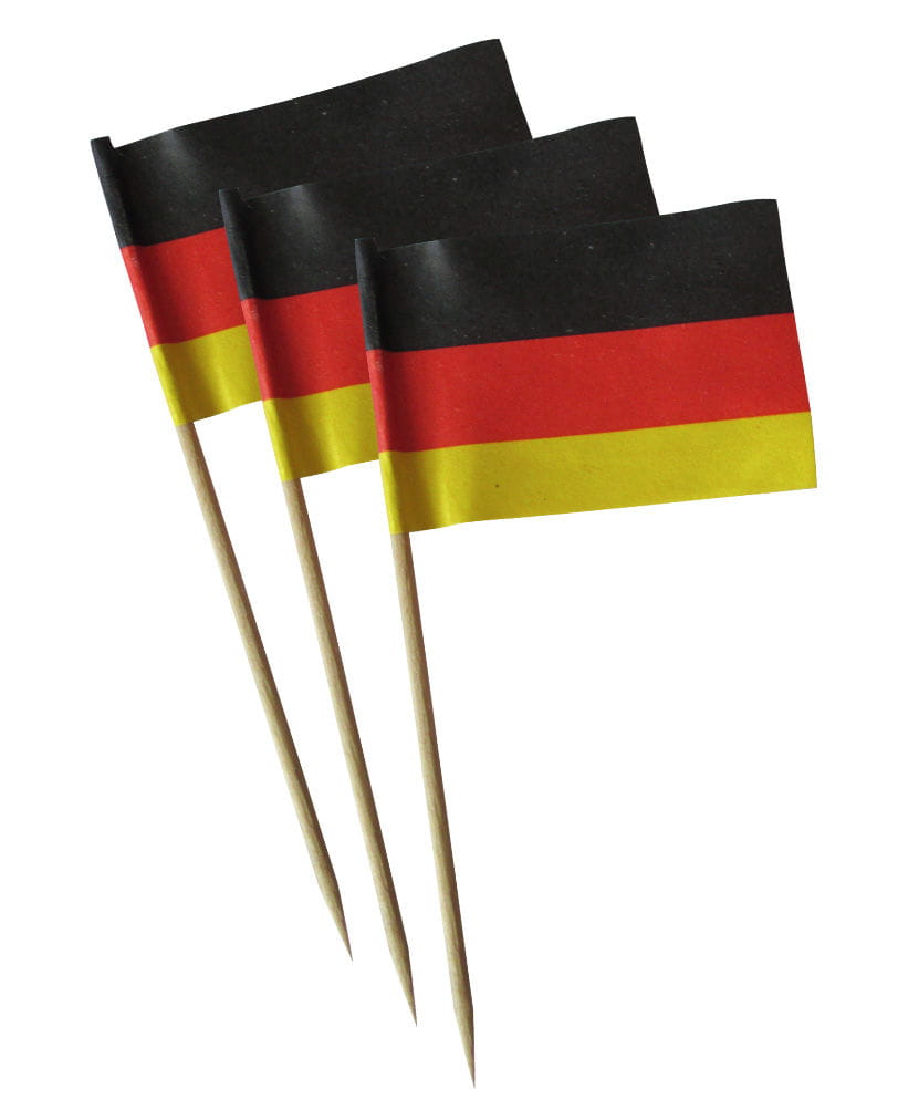 Cocktailspießchen Deutschland XL   Party-Picker  Deutschland von Karneval Universe