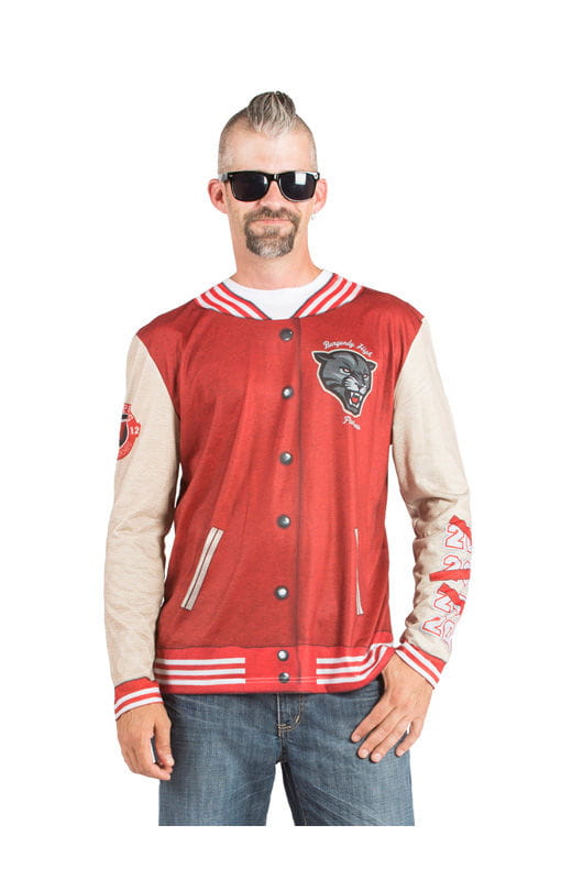 College Jacke Männer Longsleeve  Schickes USA Outfit XXL von Karneval Universe