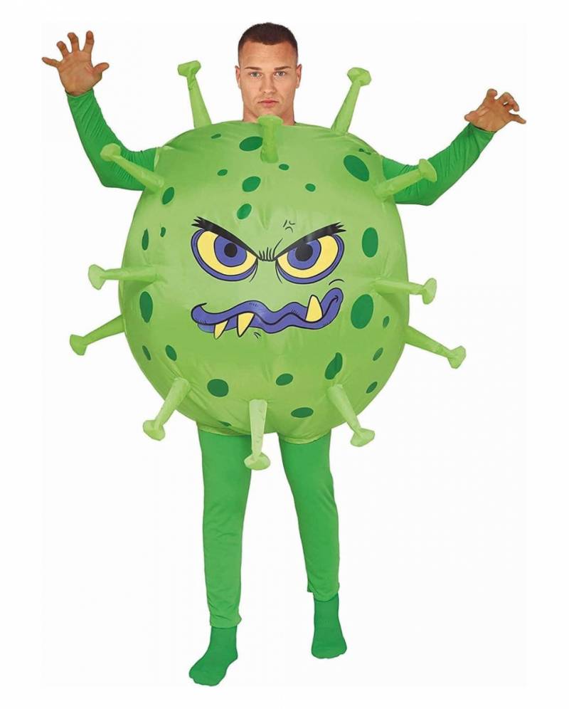 Covid Virus Kostüm Aufblasbar für Fasching kaufen von Karneval Universe