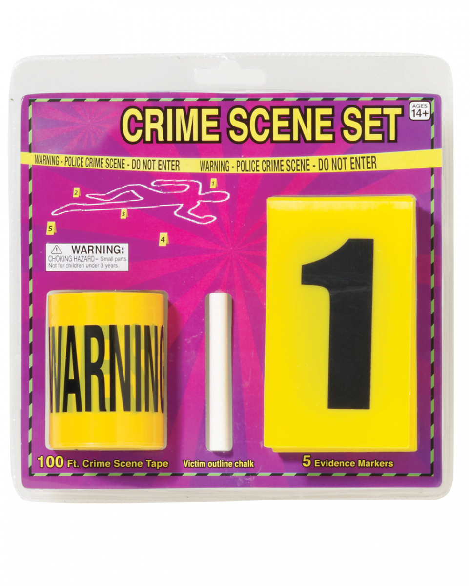 Crime Scene Zubehör Halloween Deko Crime Scene Zubehör Halloween Deko von Karneval Universe