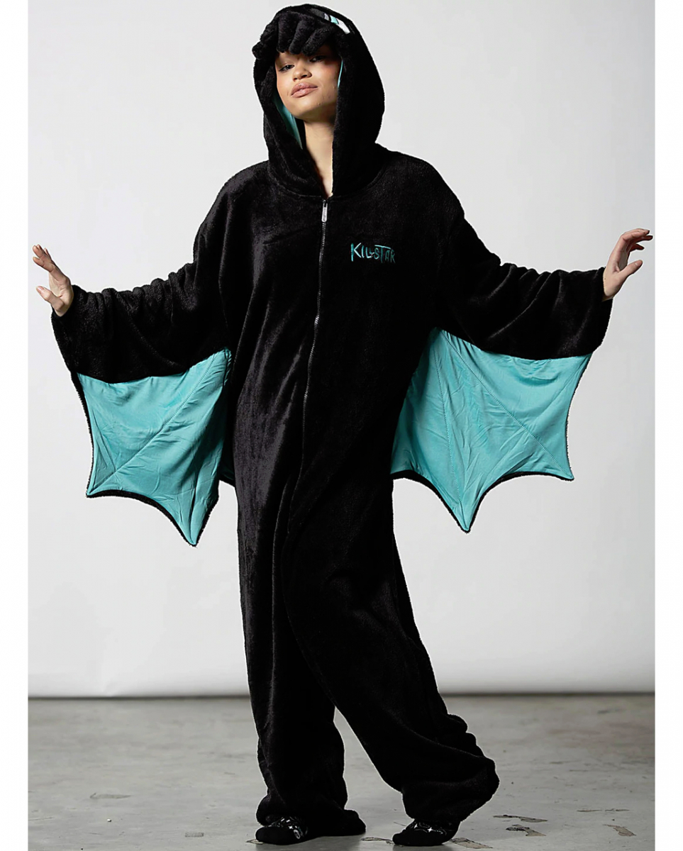 Cthulhu Onesie mit Kapuze KILLSTAR ➔ Gothic Mode 2XL+ von Karneval Universe