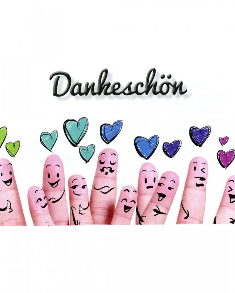 Dankeschön Ballon-Grußkarten ❤ hier bestellen von Karneval Universe