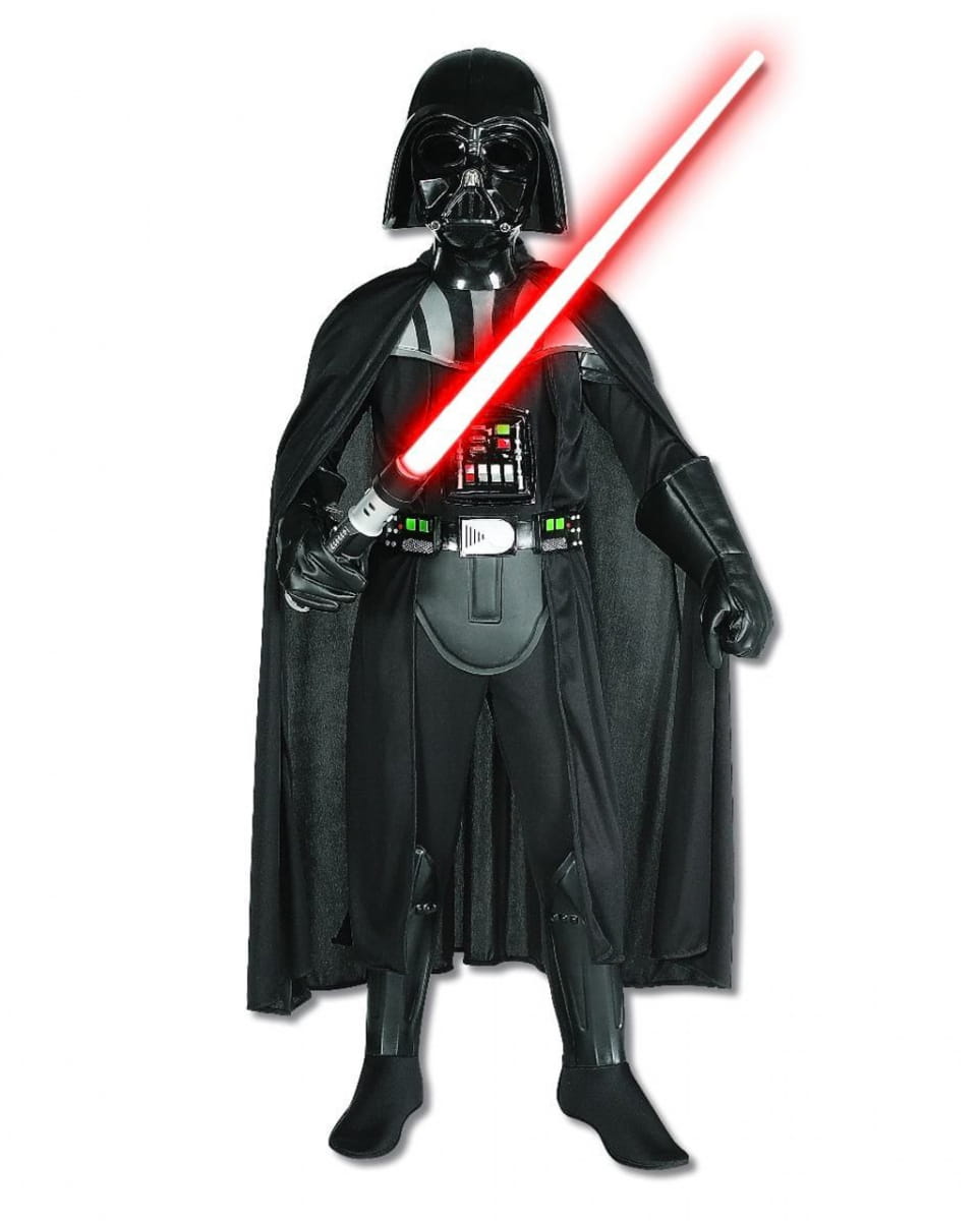 Darth Vader Deluxe Kinderkostüm für Star Wars Fans M von Karneval Universe