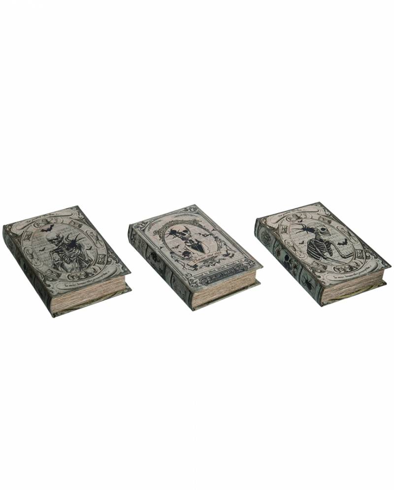 Dekobuch mit Geheimfach für Halloween