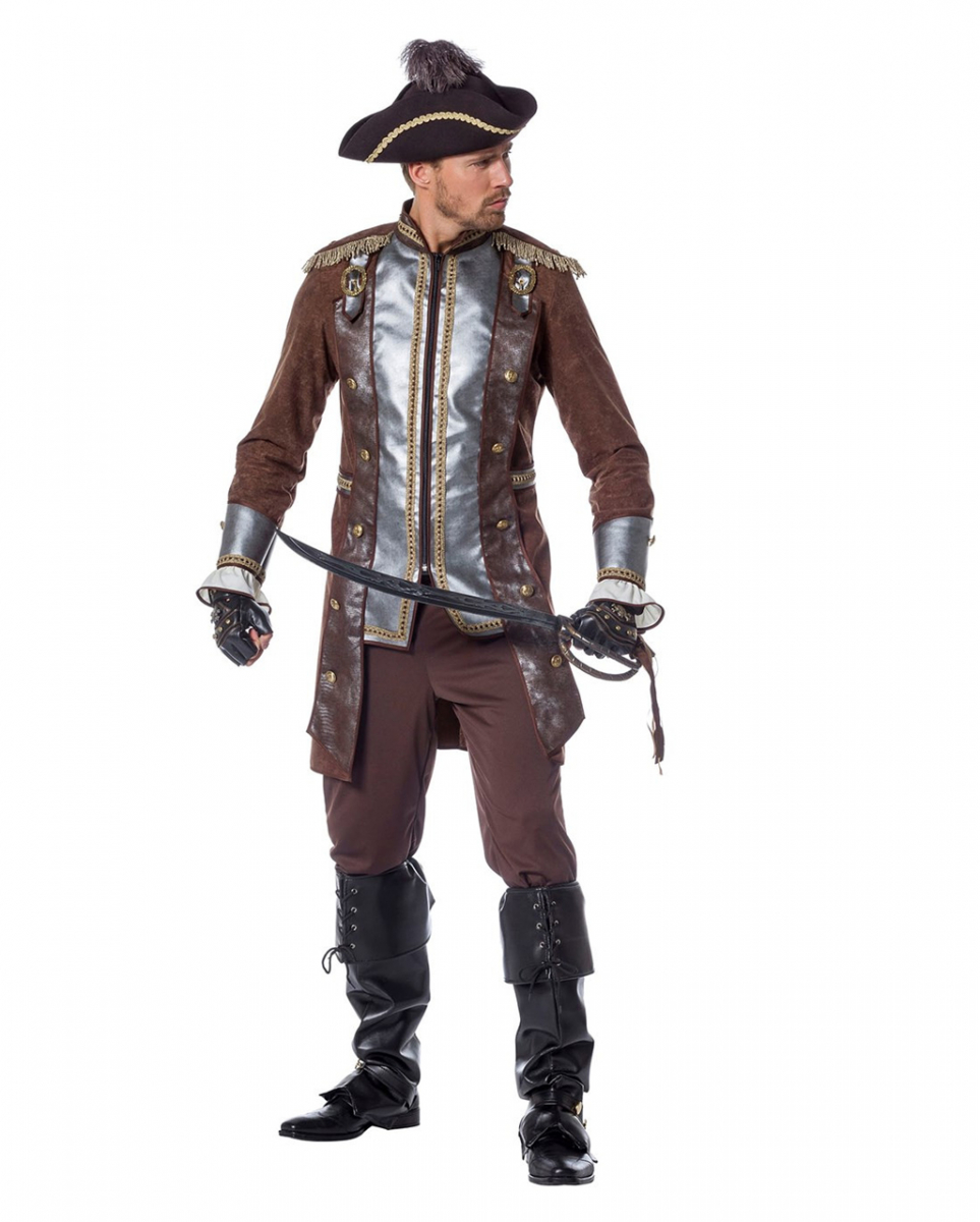 Deluxe Pirat William Männer Kostüm kaufen 60 von Karneval Universe
