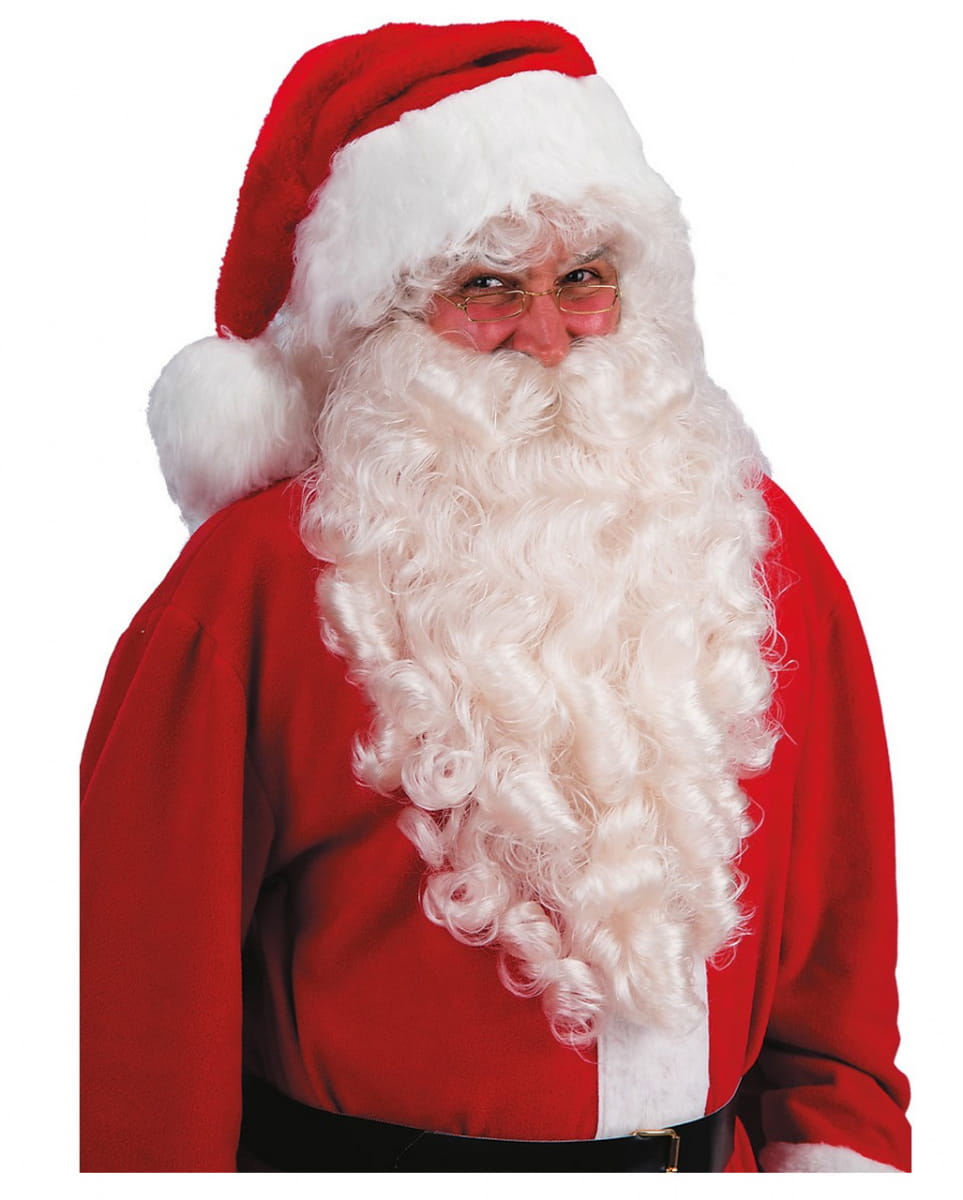 Deluxe Weihnachtsmann Bart  Santabärte bestellen! von Karneval Universe