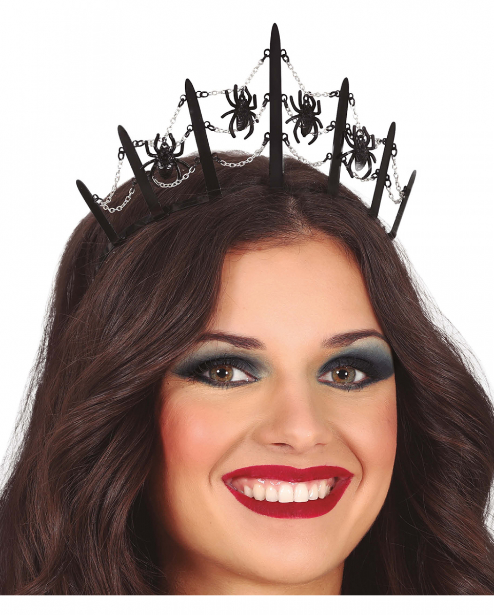 Diadem Spinnenkönigin für Halloween Diadem Spinnenkönigin für Halloween von Karneval Universe