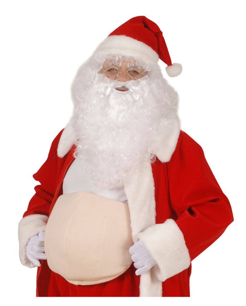 Dicker Umschnallbauch   Fett Suit  Weihnachtsmann Bauch von Karneval Universe