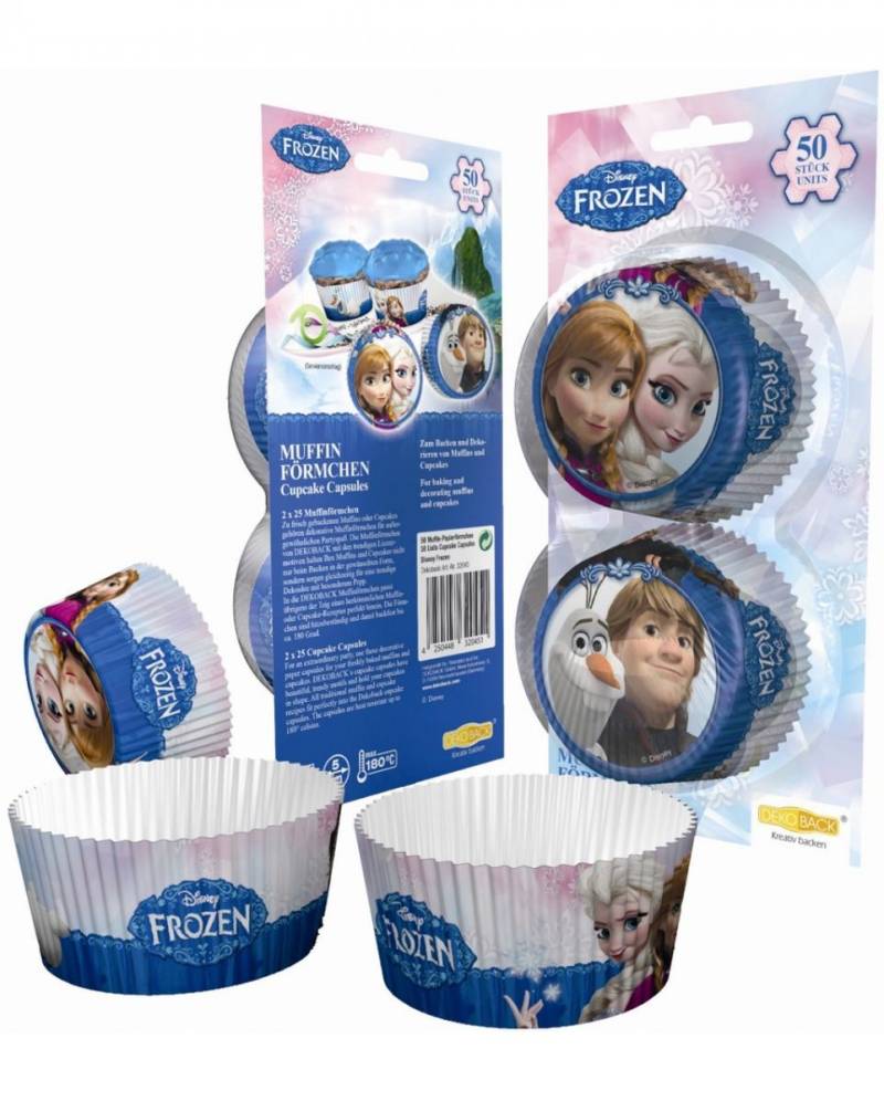 Die Eiskönigin Muffin Formen 50 St. ❆ von Karneval Universe