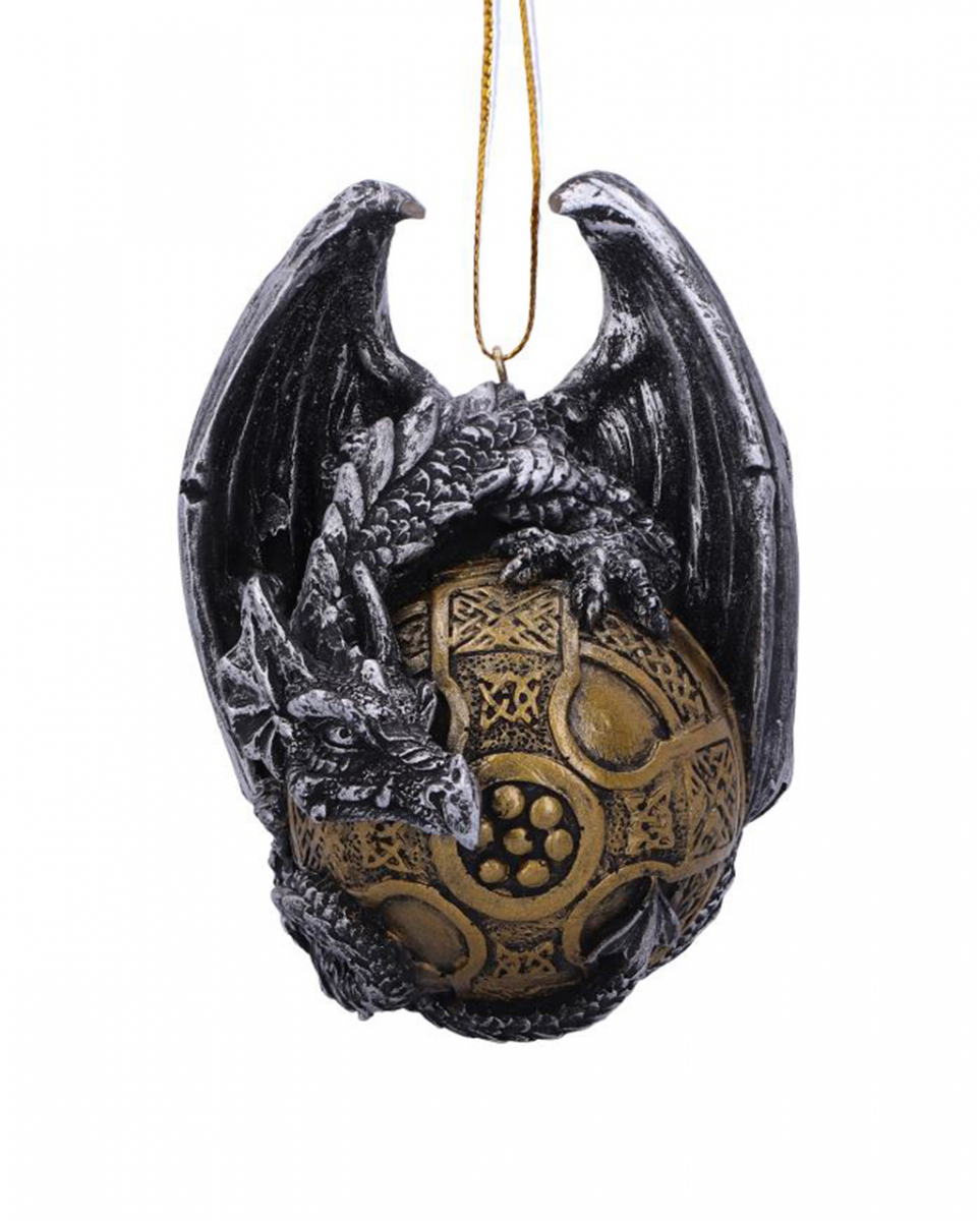 Drache mit Keltenmuster Christbaumkugel 8cm kaufen von Karneval Universe