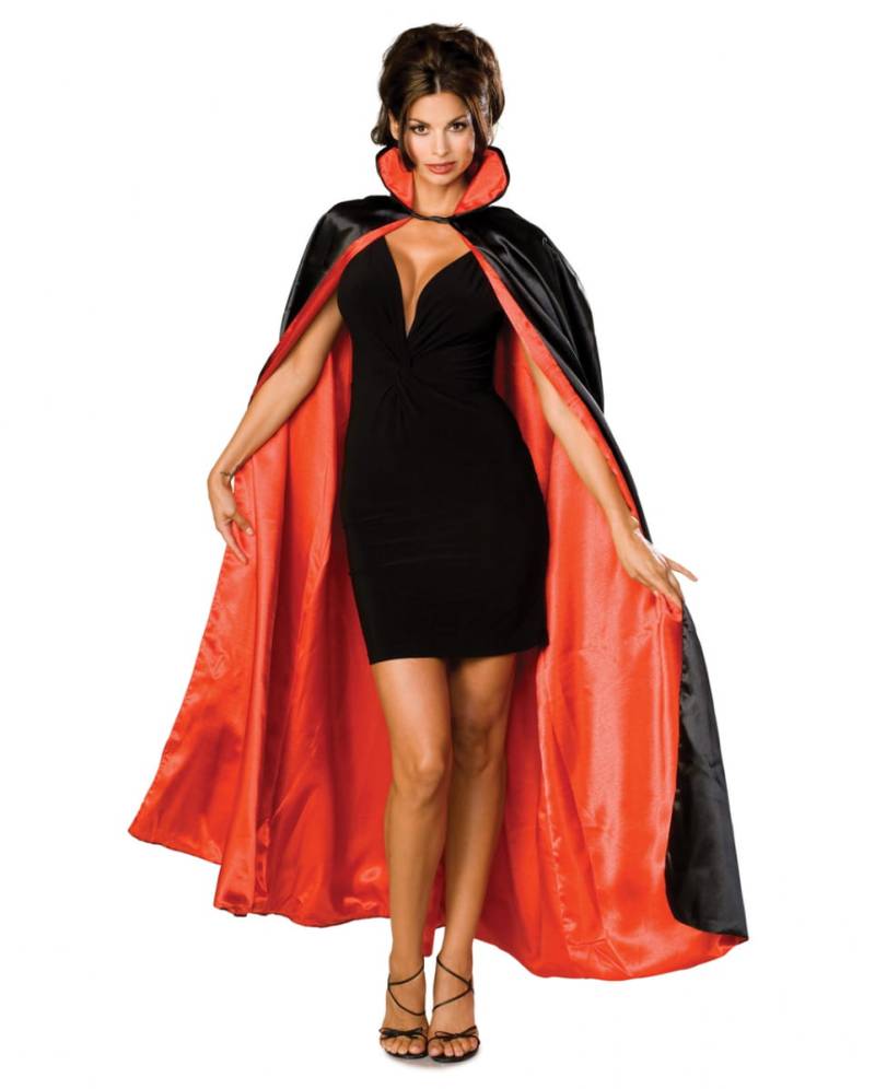 Dracula Vampir Umhang Satin   Vampirumhänge günstig kaufen von Karneval Universe