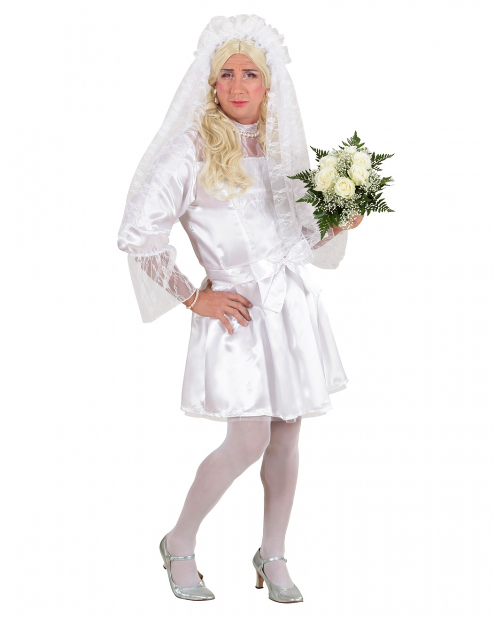 Drag Queen Braut Männerkostüm XL-Kostüme Drag Queen Braut Männerkostüm XL-Kostüme von Karneval Universe