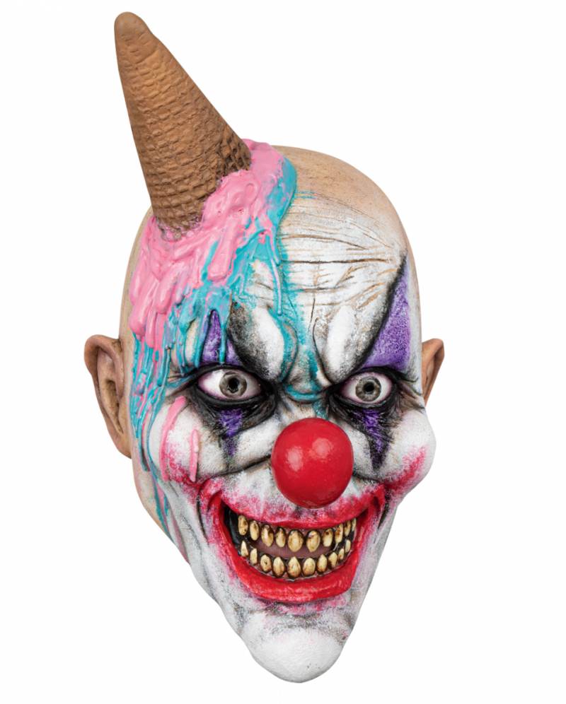 Ei S-cream Clown Maske  Killerclown Maske von Karneval Universe