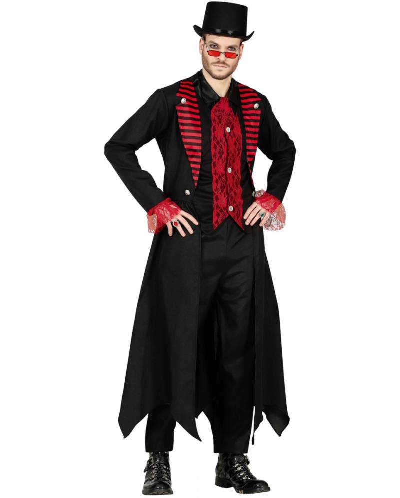 Elegantes Gothic Vampir Herrenkostüm für ? L von Karneval Universe