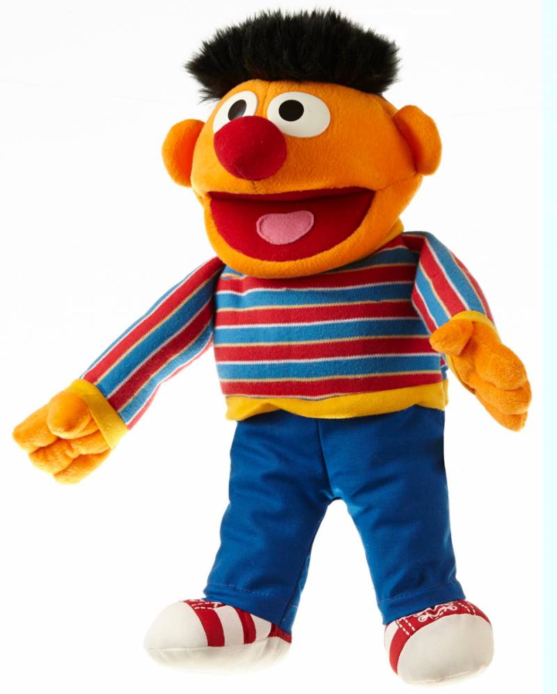 Ernie Sesamstraße Handspielpuppe bestellen von Karneval Universe