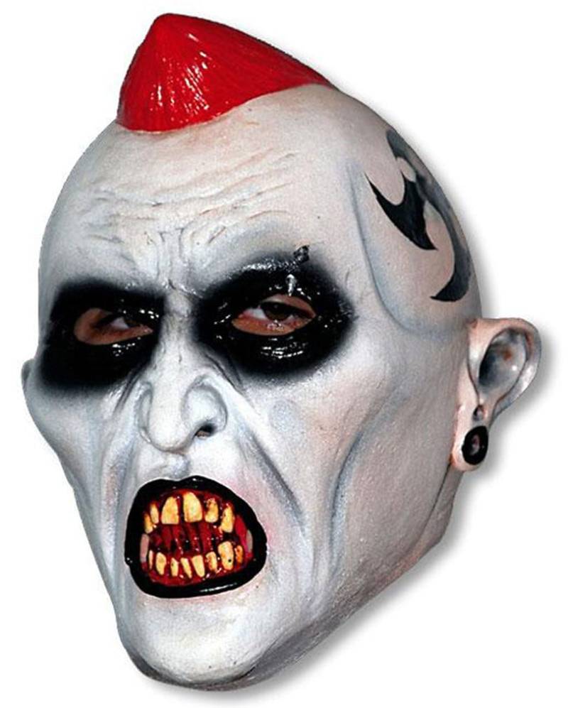 Evil Punk Latex Maske   Horror Masken kaufen von Karneval Universe