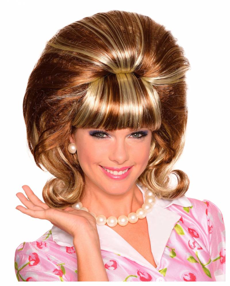 Extravagante Miss Conception Perücke Rot-Blond ★ von Karneval Universe